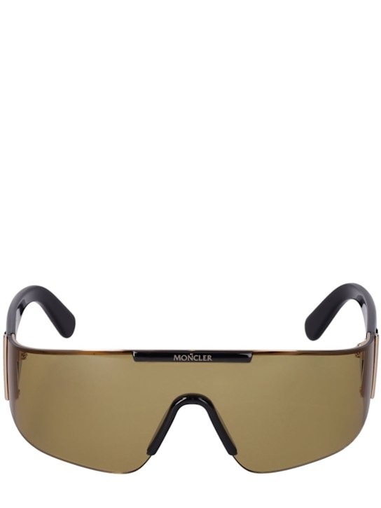 Luisaviaroma Occhiali da sole a maschera Ombrate in metallo