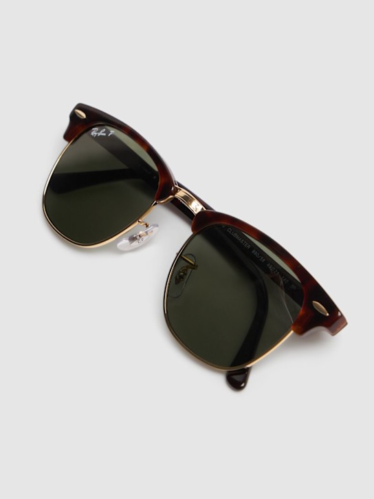 Luisaviaroma Occhiali Da Sole Clubmaster In Metallo