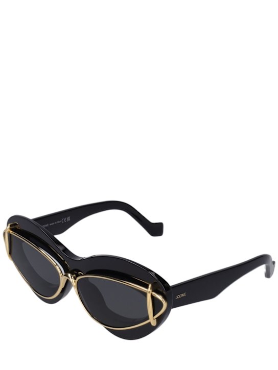 Luisaviaroma Occhiali Da Sole Double Frame In Acetato