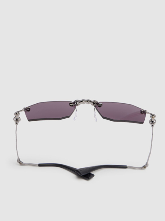 Luisaviaroma Occhiali Da Sole H40 Metal Machinery Senza Profilo