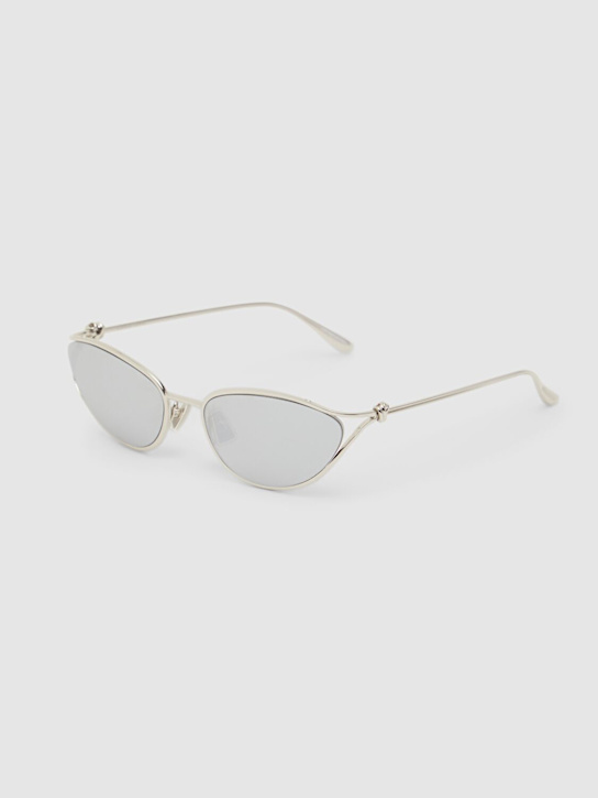 Luisaviaroma Occhiali Da Sole Knot Cateye BV1330S Metallo