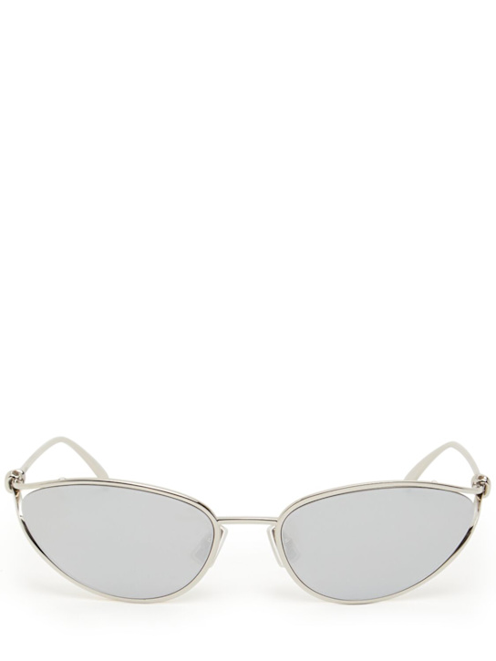 Luisaviaroma Occhiali da sole Knot cateye BV1330S metallo