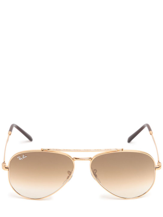 Luisaviaroma Occhiali da sole New Aviator in metallo