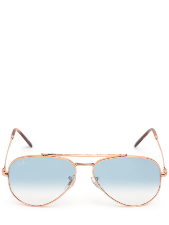 Luisaviaroma Occhiali da sole New Aviator in metallo