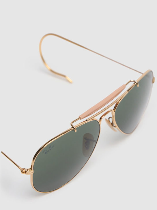 Luisaviaroma Occhiali Da Sole Outdoorsman In Metallo