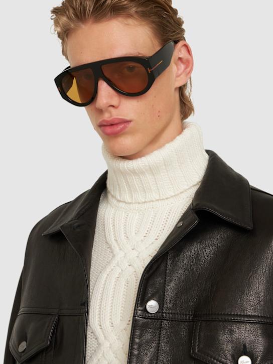 Luisaviaroma Occhiali Da Sole Pilot Bronson In Acetato