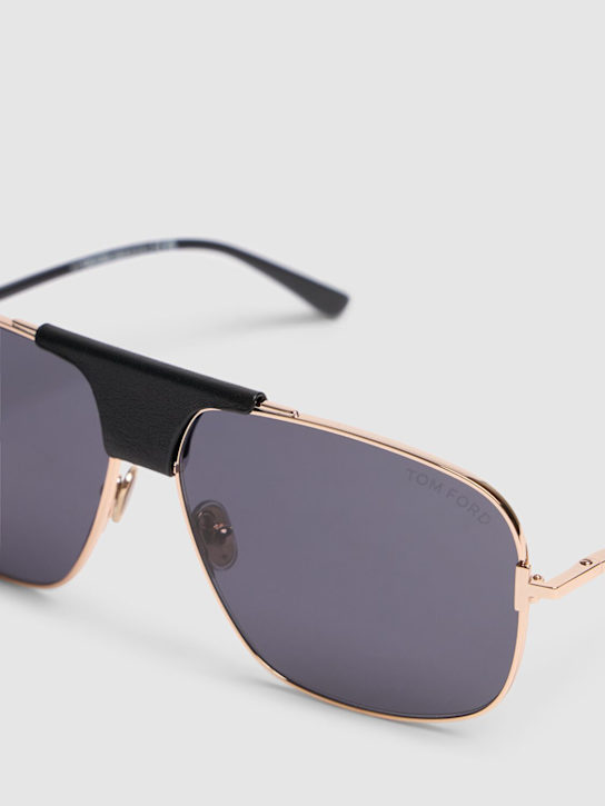Luisaviaroma Occhiali Da Sole Tex Aviator In Metallo