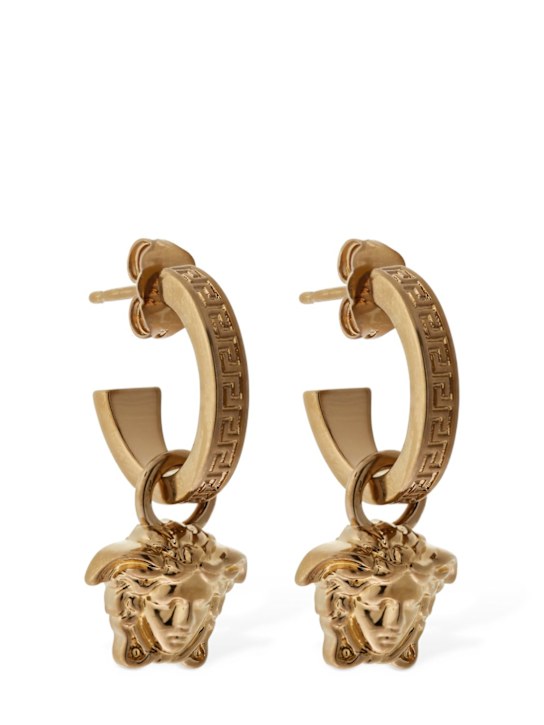 Luisaviaroma Orecchini a cerchio / charm Medusa e greca