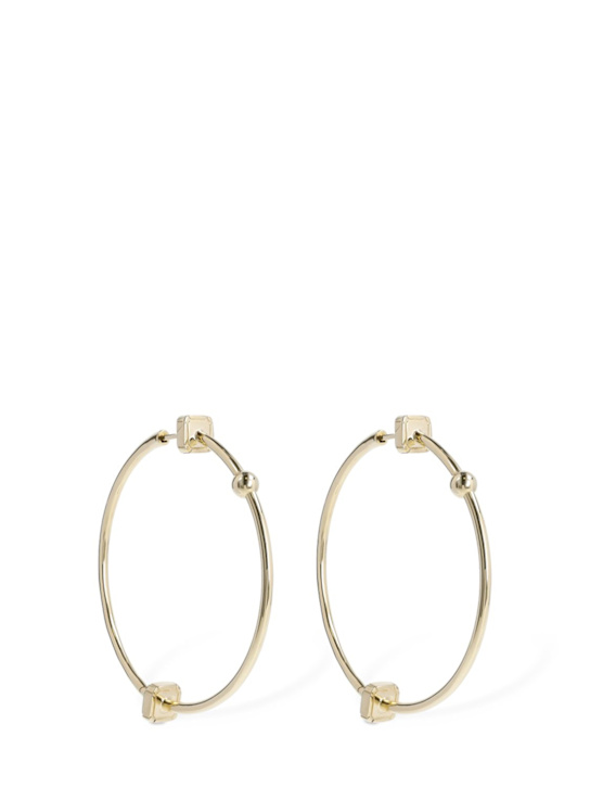 Luisaviaroma Orecchini a cerchio grandi Ninety in oro 18kt