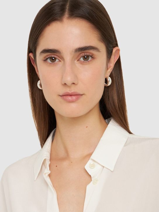 Luisaviaroma Orecchini A Cerchio Oculo Con Cristalli