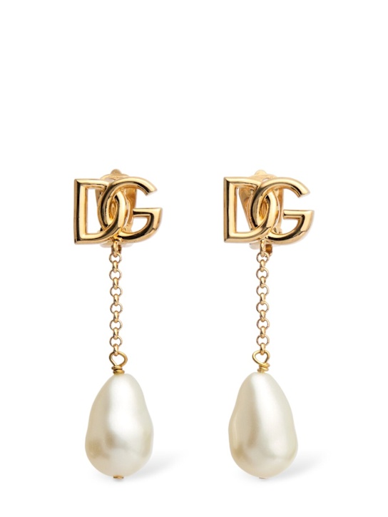 Luisaviaroma Orecchini a clip con perla d’imitazione