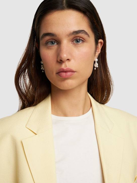 Luisaviaroma Orecchini Botticelli In Oro 14kt Con Perla