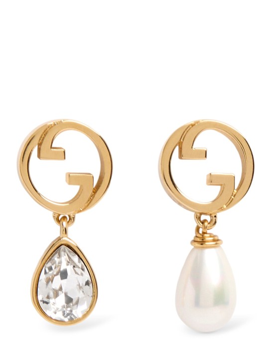 Luisaviaroma Orecchini diversi Gucci Blondie in ottone