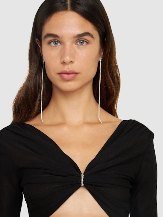 Luisaviaroma Orecchini Grande Promenade In Oro 14kt / Perle