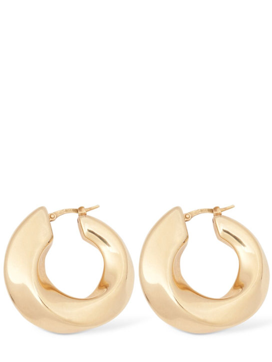 Luisaviaroma Orecchini grandi Essentials Twist in argento
