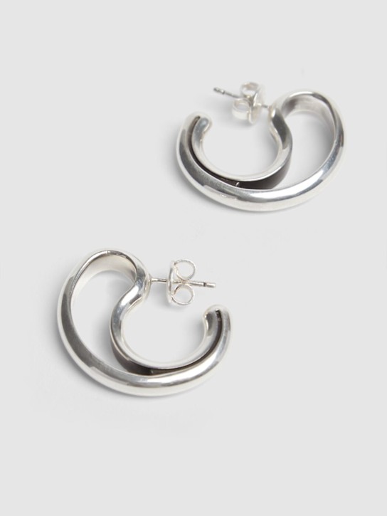 Luisaviaroma Orecchini In Argento Sterling Large Frills