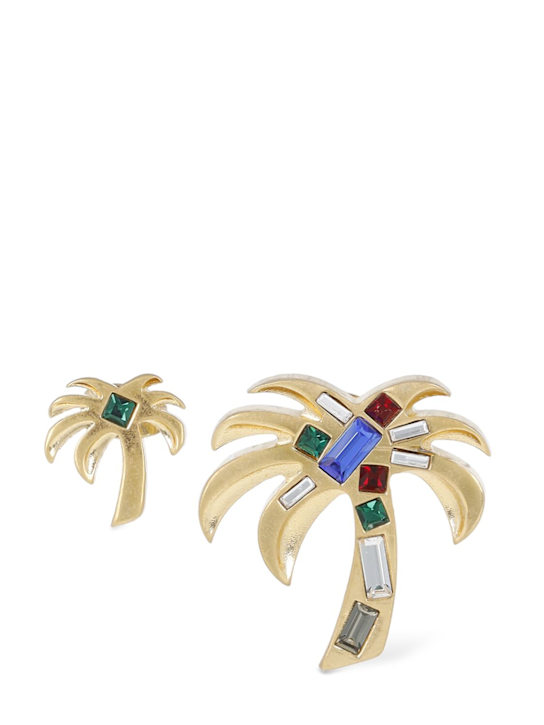 Luisaviaroma Orecchini Palm in ottone con decorazioni