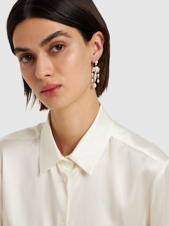 Luisaviaroma Orecchini Pearl Jardin De Perle In Oro 14kt