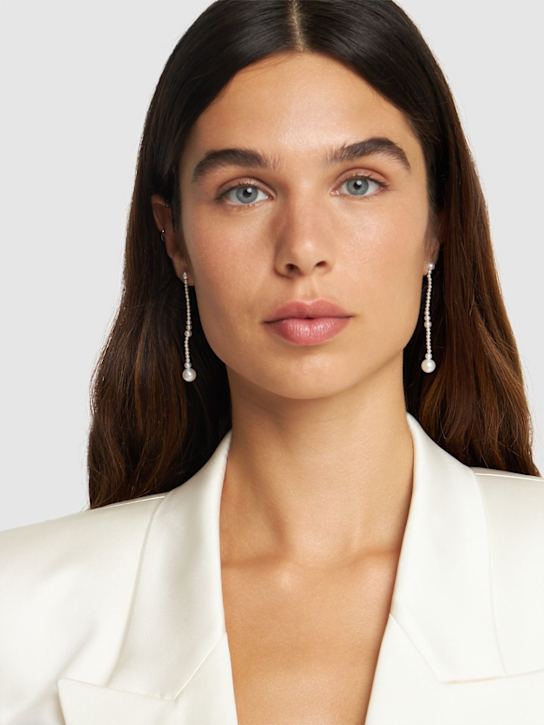 Luisaviaroma Orecchini Promenade De Claude In Oro 14kt / Perle