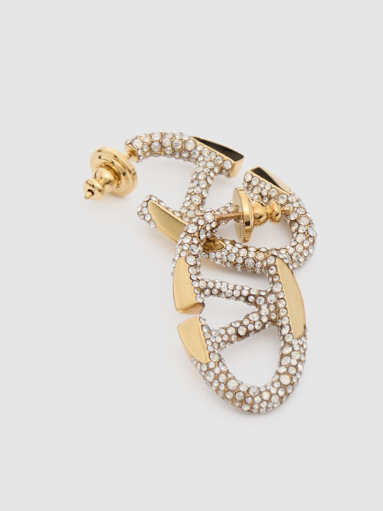 Luisaviaroma Orecchini The Bold Edition Vlogo Con Cristalli