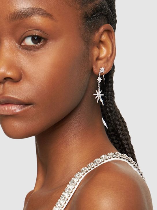 Luisaviaroma Orecchini Triple Meteorites Con Cristalli