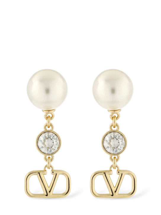 Luisaviaroma Orecchini Vlogo con perle d’imitazione