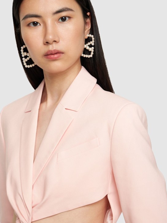 Luisaviaroma Orecchini Vlogo Con Perle D’imitazione