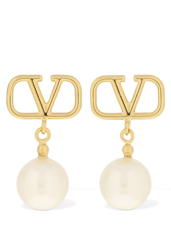 Luisaviaroma Orecchini Vlogo con perle d’imitazione