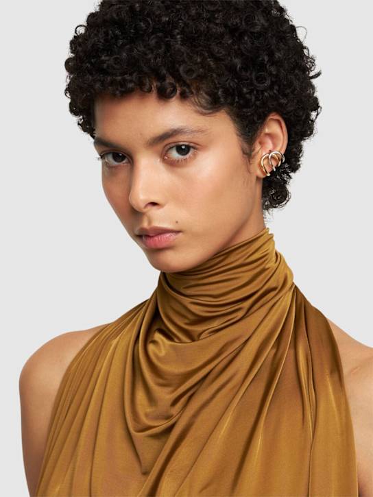 Luisaviaroma Orecchino Bo Daisy In Vermeil E Argento