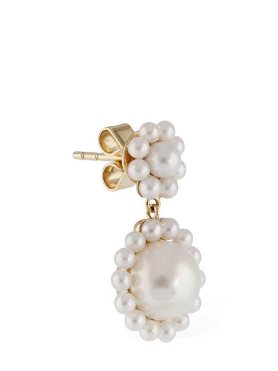 Luisaviaroma Orecchino Deux Jeanne in oro 14kt / perle
