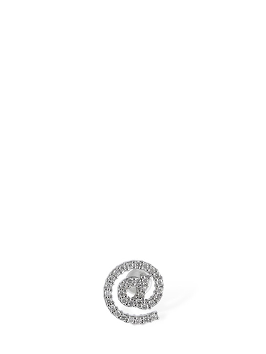 Luisaviaroma Orecchino singolo 1987 in oro 18kt / diamanti