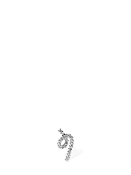 Luisaviaroma Orecchino singolo 1987 in oro 18kt / diamanti