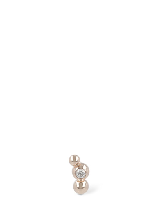 Luisaviaroma Orecchino singolo Bollicine in oro 9kt / diamante