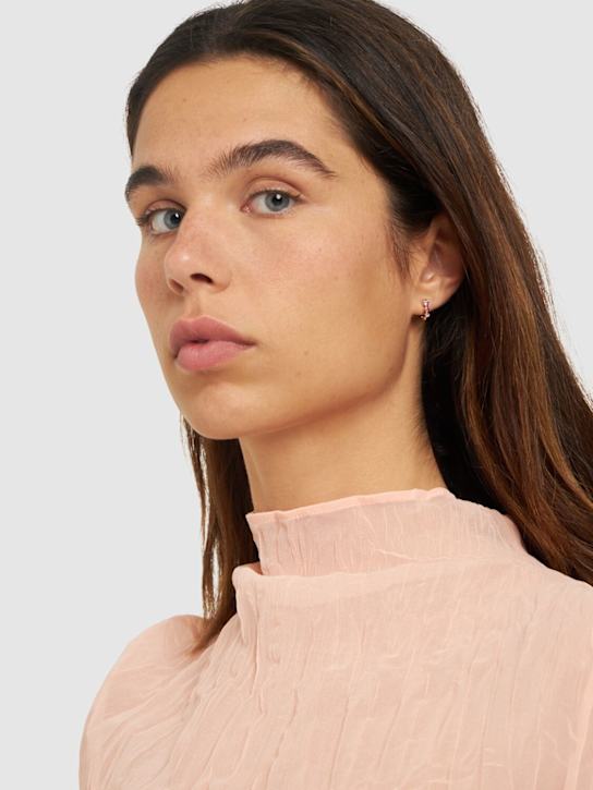 Luisaviaroma Orecchino Singolo Bollicine In Oro Rosa 9kt