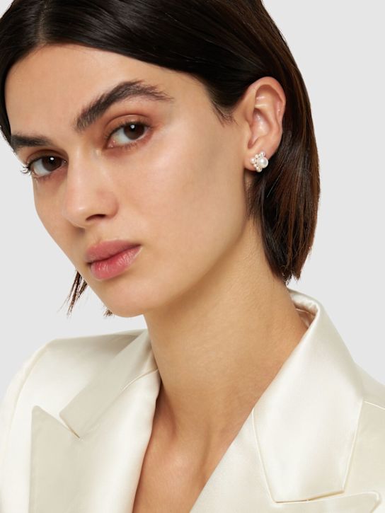 Luisaviaroma Orecchino Singolo Chambre De Perle In Oro 14kt