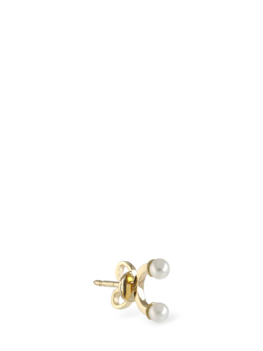 Luisaviaroma Orecchino singolo Dots in oro 18kt / perle