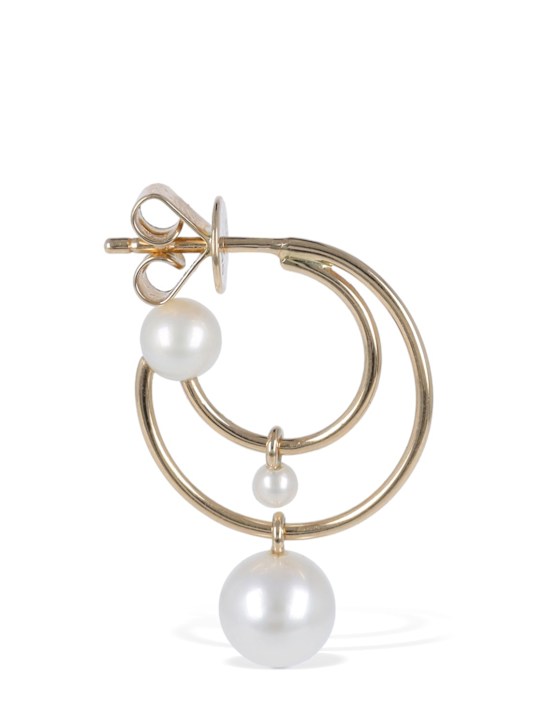 Luisaviaroma Orecchino singolo Petit Bain in oro 14kt con perla