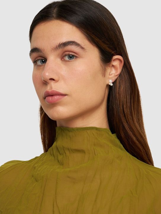 Luisaviaroma Orecchino Singolo Petite Stellari Con Perle