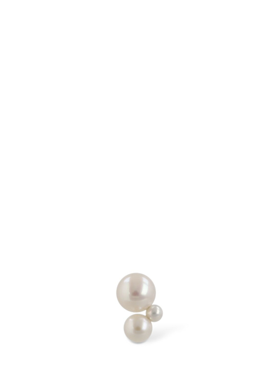 Luisaviaroma Orecchino singolo Petite Stellari con perle