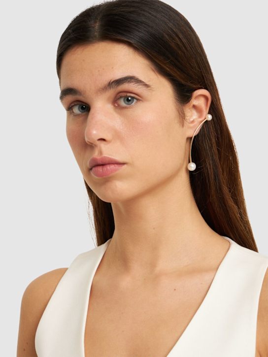 Luisaviaroma Orecchino Singolo Stellari Grande Con Perle