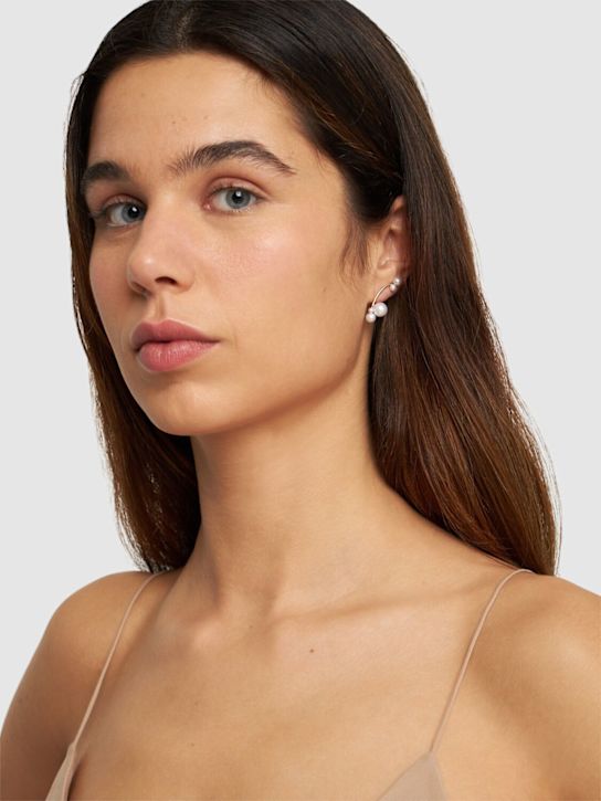 Luisaviaroma Orecchino Singolo Stellari In Oro 14kt Con Perle