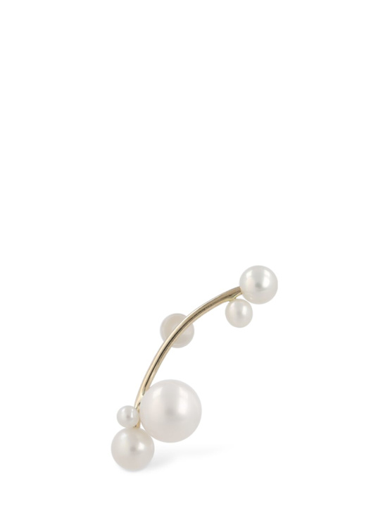 Luisaviaroma Orecchino singolo Stellari in oro 14kt con perle