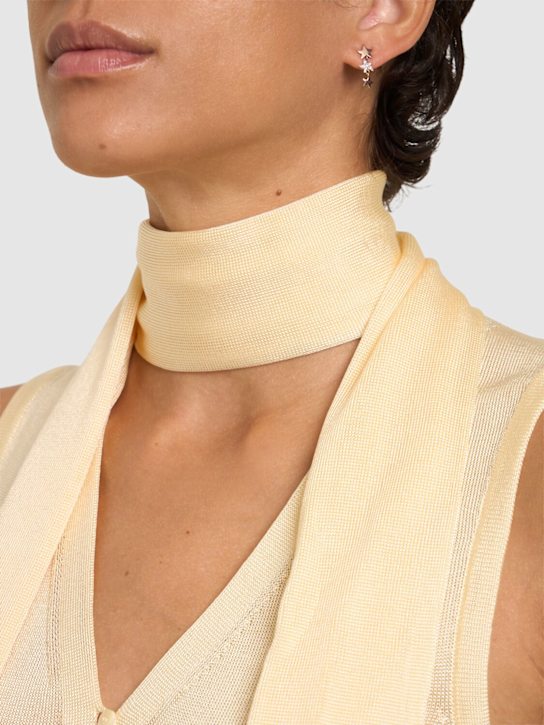 Luisaviaroma Orecchino Singolo Stellina In Oro 9kt Con Diamanti