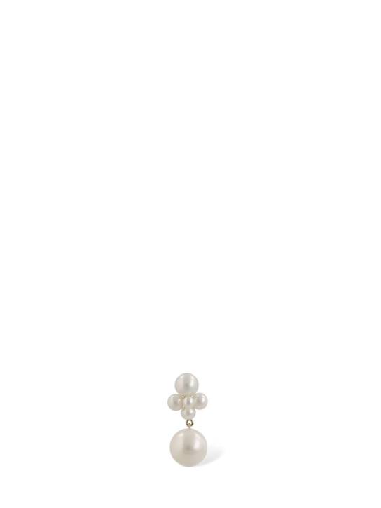 Luisaviaroma Orecchino singolo Thyra in oro 14kt con perle