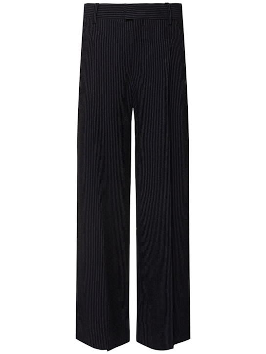 Luisaviaroma Pantaloni ampi Romina in crepe a righe