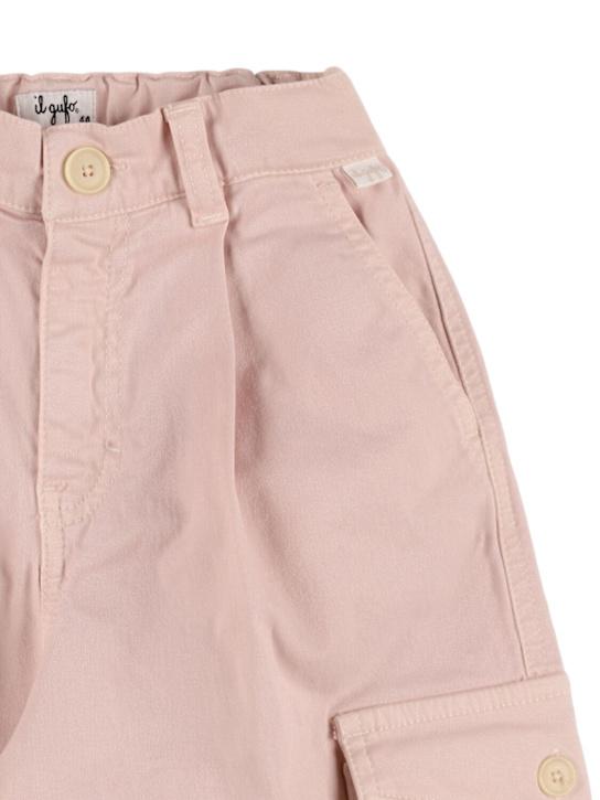 Luisaviaroma Pantaloni Cargo In Gabardina Di Cotone Stretch