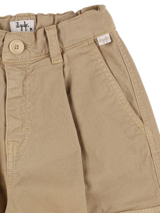 Luisaviaroma Pantaloni Cargo In Gabardina Di Cotone Stretch