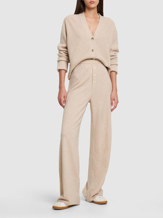 Luisaviaroma Pantaloni Everywear In Maglia Di Cashmere