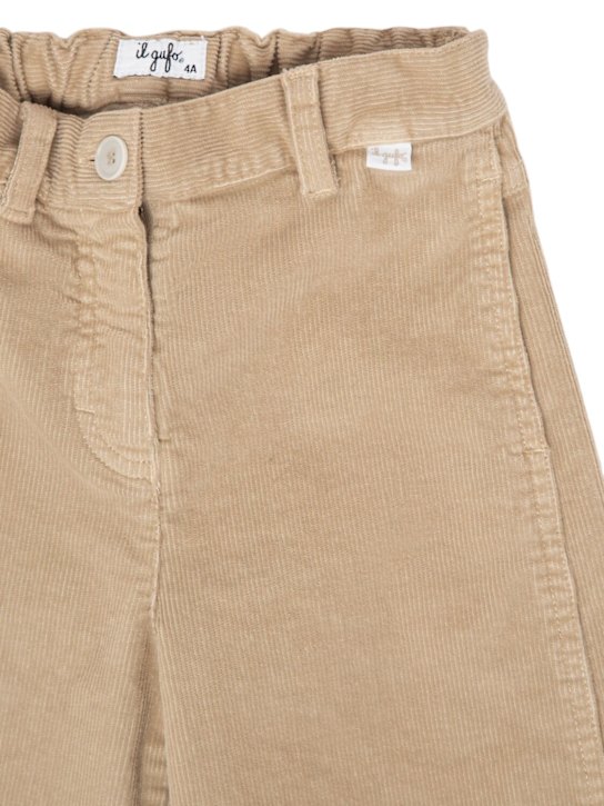 Luisaviaroma Pantaloni In Cotone Millerighe Stretch