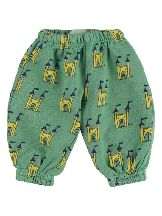 Luisaviaroma Pantaloni in cotone organico stampa castelli